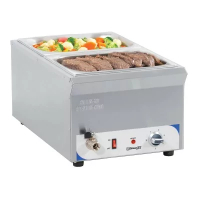 CASSELIN - Bain-marie avec robinet de vidange GN 1/1 - 150 mm