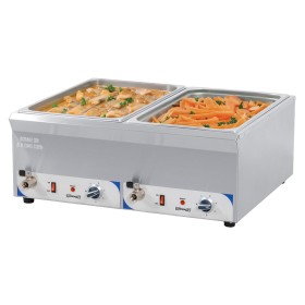 CASSELIN - Double bain-marie avec robinet de vidange GN 1/1 - 100 mm