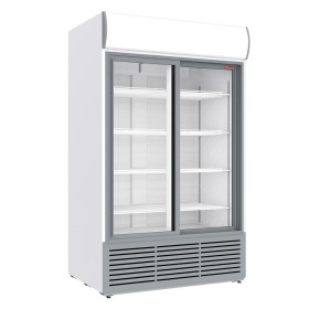 DIAMOND - Armoire positive à boissons 2 portes 1230 L, blanc