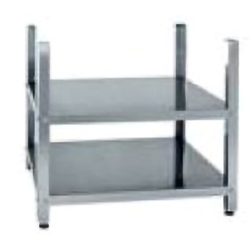 HOONVED - Réhausse inox ouverte avec étagère pour CE60 / HSP55