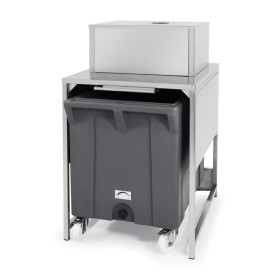 BREMA - Réserve inox 17kg avec chariot de manutention pour G280/G510/TM450