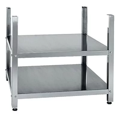 HOONVED - Réhausse inox ouverte avec étagère pour HSP3