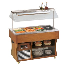 TECFRIGO - Desserte ISOLA maintien en température statique dans la cuve 6 GN 1/1