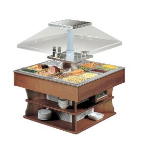 TECFRIGO - Desserte OASI maintien en température bain-marie à eau 8 GN 1/1