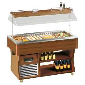 TECFRIGO - Desserte ISOLA positive statique 4 GN 1/1