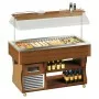 TECFRIGO - Desserte ISOLA positive ventilé 4 GN 1/1