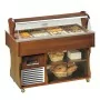 TECFRIGO - Desserte ISOLA positive statique avec couvercles rabattables 4 GN 1/1