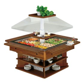 TECFRIGO - Desserte OASI positive statique 4 GN 1/1
