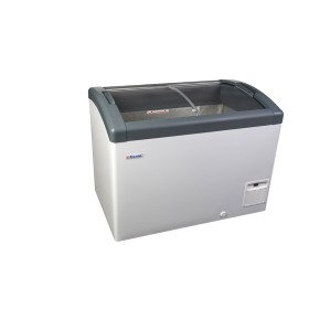 ELCOLD - Glacier 106 cm 270 L arrondi vitré