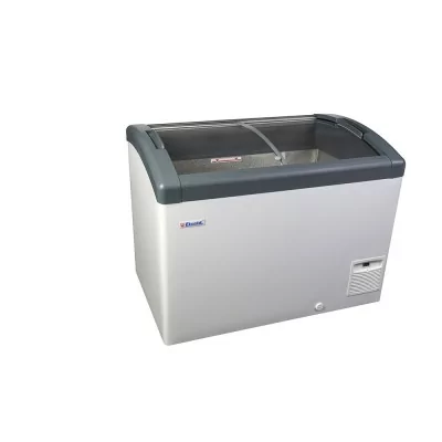 ELCOLD - Glacier 106 cm 270 L arrondi vitré