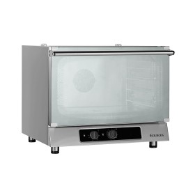 GIORIK - Four à convection électrique 4 niveaux GN1/1 ou 600x400 porte basculante 1 vitesse 400 V