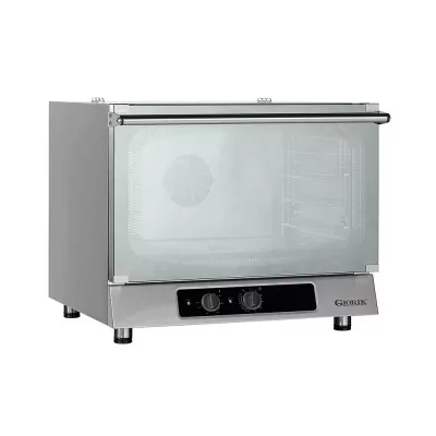 GIORIK - Four à convection électrique 4 niveaux GN1/1 ou 600x400 porte basculante 1 vitesse 400 V