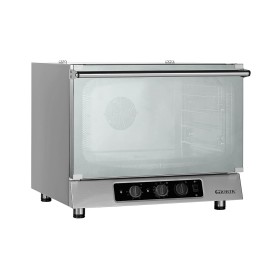 GIORIK - Four à convection électrique 4 niveaux GN1/1 ou 600x400 porte basculante 2 vitesses humidificateur 400 V