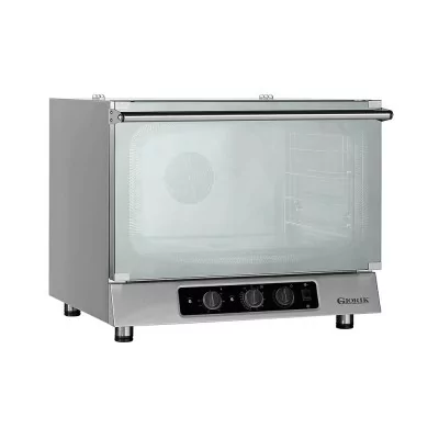 GIORIK - Four à convection électrique 4 niveaux GN1/1 ou 600x400 porte basculante 2 vitesses humidificateur 400 V