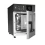GIORIK - Four mixte compact gaz écran digital 7'' 6 niveaux GN 1/1 vapeur symbiotique et lavage intégré