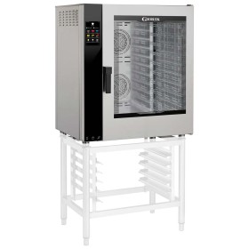 GIORIK - Four mixte réversible 10 niveaux GN 1/1 - 600x400 vapeur par injection - ferrage à droite - lavage intégrée
