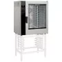 GIORIK - Four mixte réversible 10 niveaux GN 1/1 - 600x400 vapeur par injection - ferrage à droite - lavage intégrée