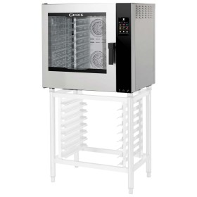 GIORIK - Four mixte réversible 7 niveaux GN 1/1 - 600x400 vapeur par injection - ferrage à gauche - lavage intégré