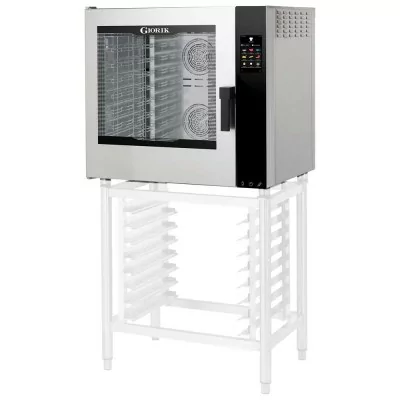 GIORIK - Four mixte réversible 7 niveaux GN 1/1 - 600x400 vapeur par injection - ferrage à gauche - lavage intégré
