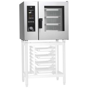 GIORIK - Four mixte électrique interface OneTouch 6 niveaux GN1/1 vapeur injection avec système de lavage