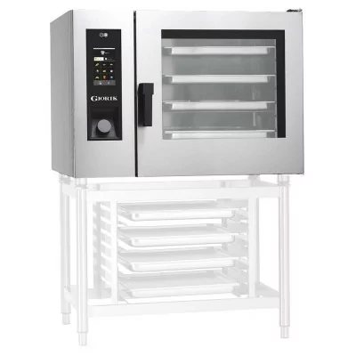 GIORIK - Four mixte électrique interface OneTouch 6 niveaux GN2/1 vapeur injection avec système de lavage
