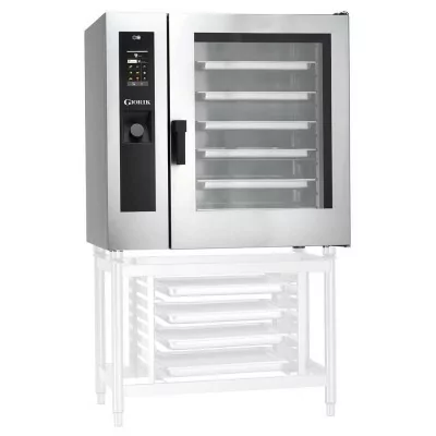 GIORIK - Four mixte électrique interface OneTouch 10 niveaux GN2/1 vapeur injection avec système de lavage