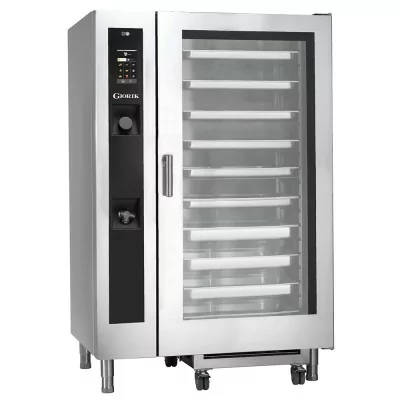 GIORIK - Four mixte électrique interface OneTouch 20 niveaux GN2/1 vapeur injection avec système de lavage