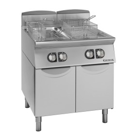 GIORIK - Friteuse électrique commandes électromécaniques 2x17 L