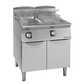 GIORIK - Friteuse électrique commandes électromécaniques 2x21 L