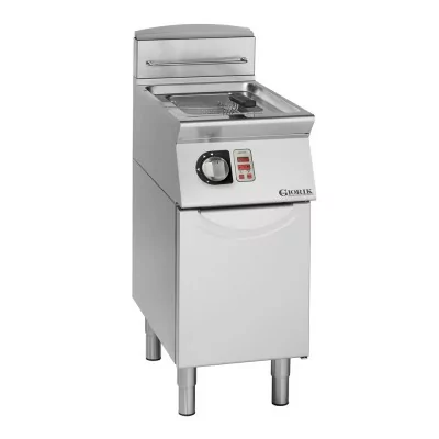 GIORIK - Friteuse gaz brûleurs internes commandes électroniques 13 L
