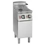 GIORIK - Friteuse gaz brûleurs internes commandes électroniques 2x8 L