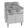 GIORIK - Friteuse gaz brûleurs internes commandes électroniques 2x17 L