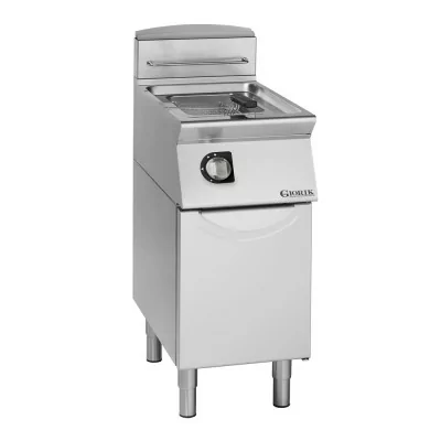 GIORIK - Friteuse gaz brûleurs externes commandes électromécaniques 13 L