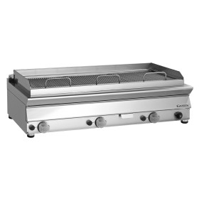 GIORIK - Grill vapeur gaz 3 grilles 120x90x25