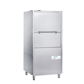 HOONVED - Lave-batterie paniers 650x700 hauteur de passage 820mm avec break tank