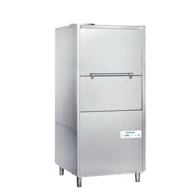 HOONVED - Lave-batterie paniers 650x700 hauteur de passage 670mm avec break tank