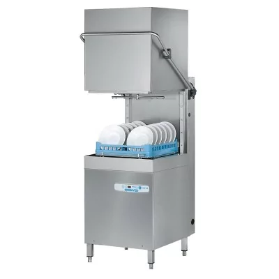 HOONVED - Lave-vaisselle à capot paniers 500x500 avec break tank débit jusqu'à 65 paniers/h