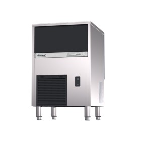 BREMA - Machine à glaçons pleins cubiques 42 kg/24h réserve 16 kg pompe de vidange condenseur air
