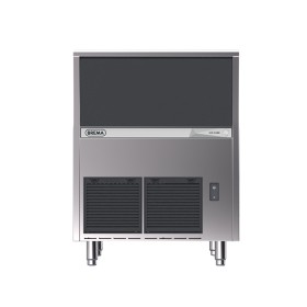 BREMA - Machine à glaçons pleins 71 kg/24h réserve 40kg condenseur air pompe de vidange
