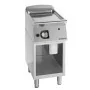 GIORIK - Plancha gaz acier chromé surface de cuisson simple lisse 40x90x90