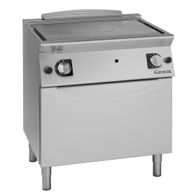 GIORIK - Fourneau plaque coup de feu gaz sur four gaz 80x90x90