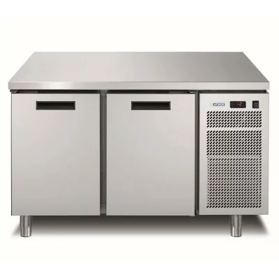 AFINOX - Meuble réfrigéré GN1/1 négatif 2 portes groupe logé sans dessus