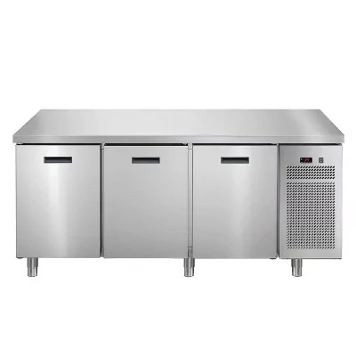 AFINOX - Meuble réfrigéré GN1/1 positif 3 portes groupe logé sans dessus