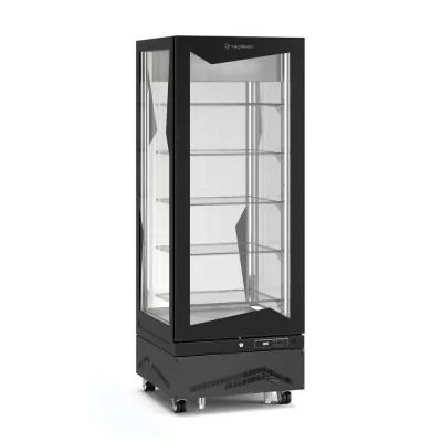 TECFRIGO - Vitrine verticale MARILYN bi-température 450 L tablettes en verre