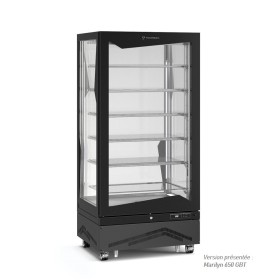TECFRIGO - Vitrine verticale MARILYN négative ventilée 650 L tablettes en verre