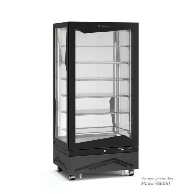 TECFRIGO - Vitrine verticale MARILYN négative ventilée 650 L tablettes en verre