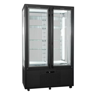 TECFRIGO - Vitrine verticale SNELLE positive ventilée 1050 L grilles