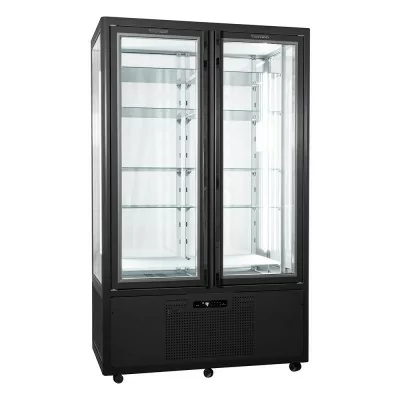 TECFRIGO - Vitrine verticale SNELLE positive ventilée 1050 L tablettes en verre