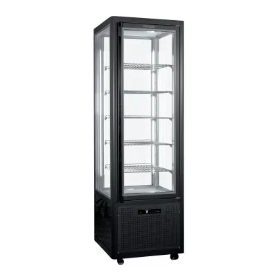 TECFRIGO - Vitrine verticale SNELLE positive ventilée 360 L grilles