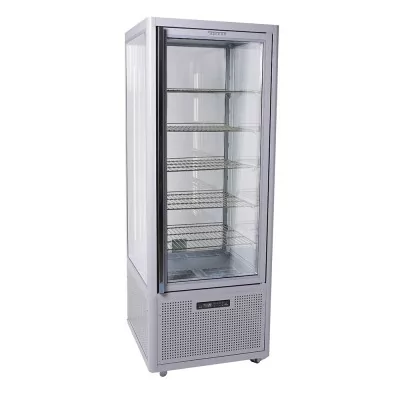 TECFRIGO - Vitrine verticale SNELLE positive statique 360 L grilles
